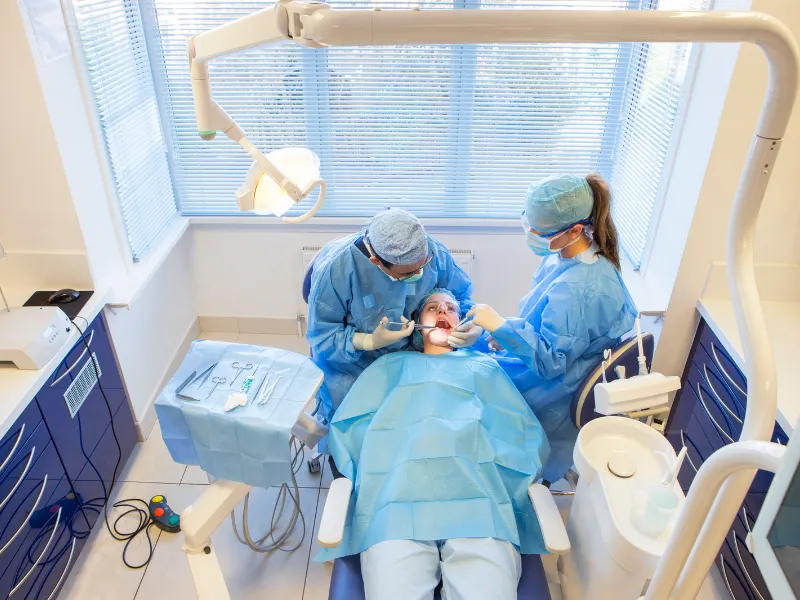 كم تستغرق عملية جراحة الاسنان